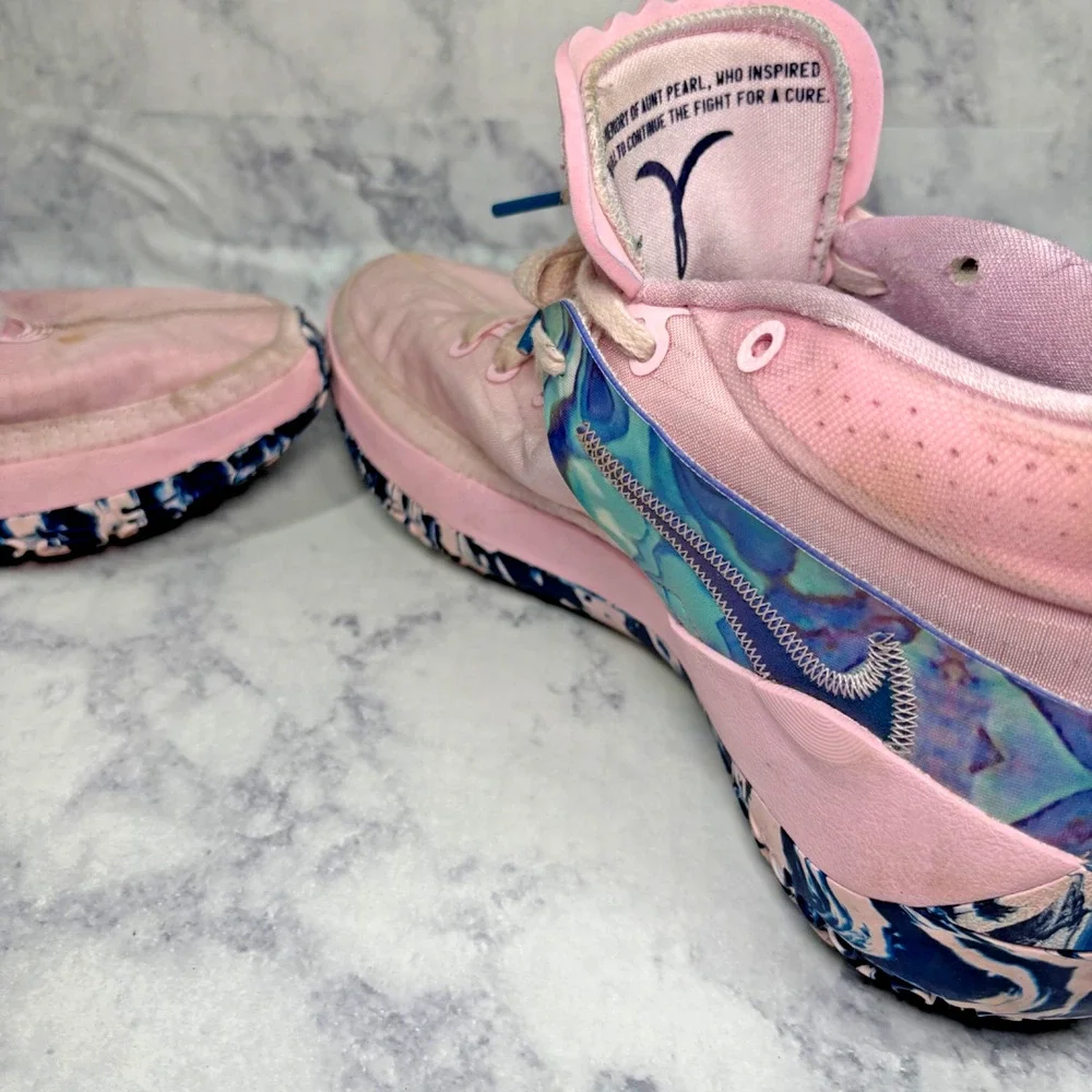 Nike Pink Kevin Durant KD 13 Aunt Pearl Men's Basketball Shoes Sneakers Size 9.5